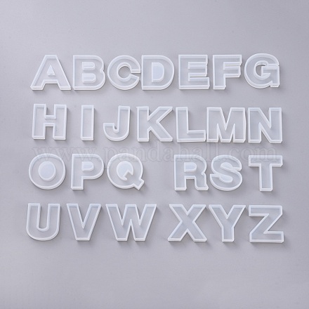 Stampi in silicone per alfabeto fai da te DIY-X0293-25-1