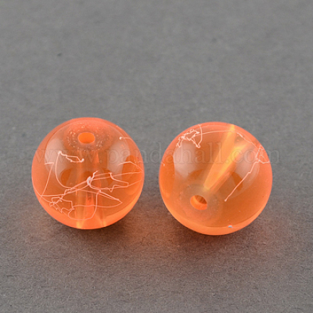 Chapelets de perles en verre transparent drawbench X-GLAD-Q012-10mm-08-1