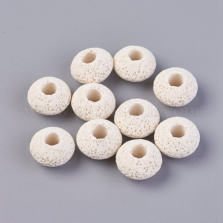 Perles de pierre de lave naturelle G-I220-H01-1