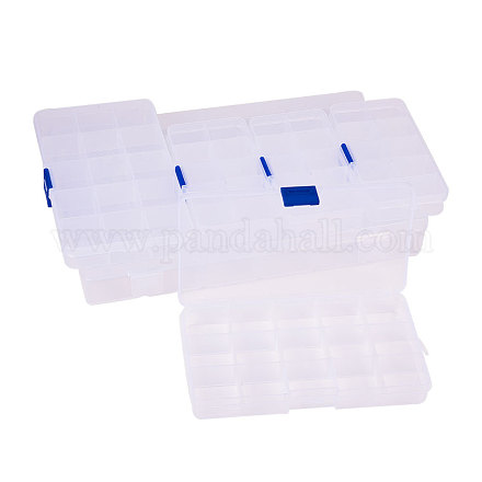 Des conteneurs de stockage des billes en plastique CON-PH0001-23-1