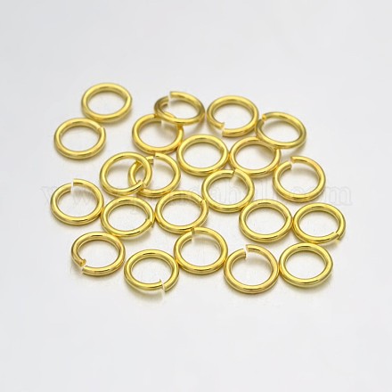 Latón anillos del salto abierto KK-E647-17G-3mm-1