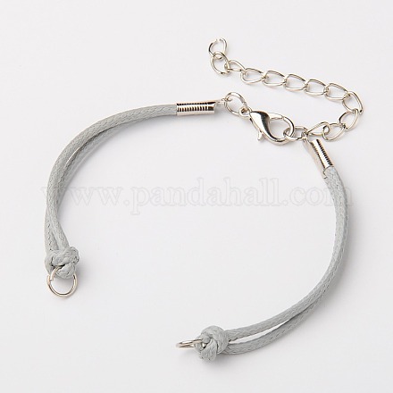 Korean Waxed Polyester Cord Bracelet Making AJEW-JB00033-05-1