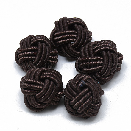 Polyester & Cotton Woven Beads WOVE-T004-02-1