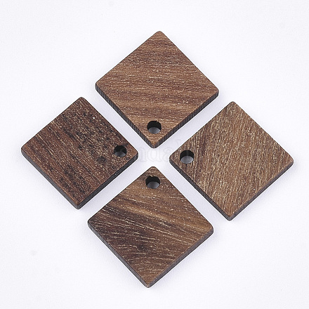 Colgantes de madera de nogal X-WOOD-S054-38-1