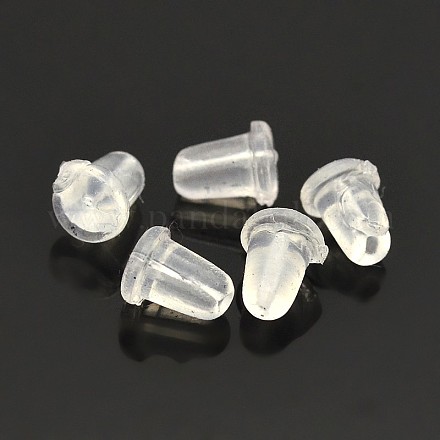 Poussoirs d'oreilles en plastique transparent X-KY-F002-02A-1