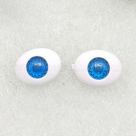 Bulbi oculari per bambole di plastica artigianali DOLL-PW0004-16B-1