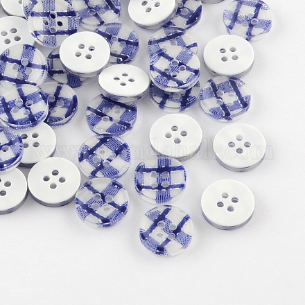 Пластиковые кнопки 4-отверстие X-BUTT-R036-03-1