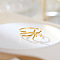 Twelve Constellations 925 Sterling Silver Finger Rings, Golden, Pisces, Inner Diameter: 16~19mm