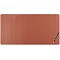 PVC Mouse Pad, with Suede, Rectangle, Chocolate, 400x800x1.6mm