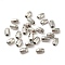 CCB Plastic Beads, Faceted, Column, Platinum, 6x4x3.5mm, Hole: 1.8mm