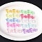 Transparent Acrylic Beads, Vehicle, 19.8x29.8x13.8mm, Hole: 3mm