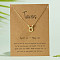 Alloy Constellation Pendant Necklaces, Golden, Taurus, 16.14 inch(41cm)