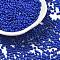 Baking Paint Glass Seed Beads, Royal Blue, 12/0, 1.5~2mm, Hole: 0.5~1mm, about 30000pcs/bag