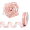 Nylon Ribbons, for Costume Accessories, Bowknot Making, Misty Rose, 1 inch(26mm), about 45.00 Yards(41.15m)/Roll