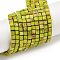 Dyed Natural Imperial Jasper Beads Strands, Cube, Yellow Green, 4~4.5x4~4.5x4~4.5mm, Hole: 1mm, about 95pcs/strand, 16.06~16.14''(40.8~41cm)