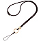 Polyester & Golden Alloy Mobile Straps, Coconut Brown, 35.2cm