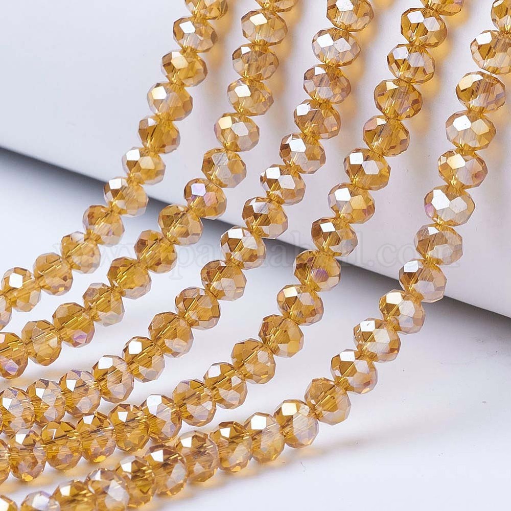 Wholesale Electroplate Glass Beads Strands - Pandahall.com