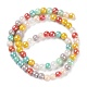 Brins de perles de verre électrolytiques opaques GLAA-P056-6mm-A01-2