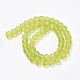 Chapelets de perles en verre transparente   X-GLAA-Q064-03-10mm-2