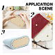 PU Leather Oval Bag Bottom FIND-PH0016-002D-7