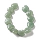 Natürlichen grünen Aventurin Perlen Stränge G-K335-01C-2