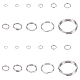 Superfindings 201 anneau fendu en acier inoxydable STAS-FH0001-39-1