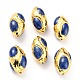 Perles en lapis-lazuli naturel G-B011-04G-1