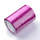 シングルフェイスサテンリボン  ポリエステルリボン  赤ミディアム紫  1/4インチ（6mm）  約25ヤード/ロール（22.86メートル/ロール）  10のロール/グループ  250ヤード/グループ（228.6メートル/グループ） RC6mmY-0034-4