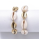 Ensembles de bracelets de perles tressées avec cordon de coton ciré ajustable BJEW-JB05121-2