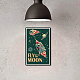 CREATCABIN Retro Metal Tin Sign Fly Me to The Moon Vintage Tin Sign Wall Decor for Home Bar Pub Cafe Farmhouse AJEW-WH0157-029-5