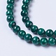Chapelets de perles en malachite naturelle G-F568-241-6mm-3