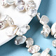 Fili di perle di perle d'acqua dolce coltivate naturali PEAR-N019-01A-1