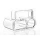 プラスチック製の化粧品収納ディスプレイボックス  ディスプレイスタンド  化粧オーガナイザー  透明  13.5x9.5x11cm ODIS-S013-16-8