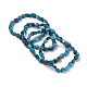 Natural Mixed Gemstone Bead Stretch Bracelets BJEW-K213-M02-2