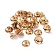 Brass Bead Cap Pendant Bails KK-E446-02-1