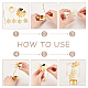 FINGERINSPIRE 2 Sets Rotating Candle Holders Snowflake Snowman Pendant Candle Holders Gold Metal Spinning Candle Holders Carousel Candle for Festival Christmas Valentine's Day Family Friend Gifts DJEW-FG0001-32-4