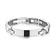 SHEGRACE Titanium Steel Watch Band Bracelets JB519A-1