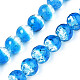 Brins de perles au chalumeau transparentes lumineuses faites à la main LAMP-T017-04E-1