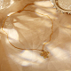 Halskette mit Anhänger aus Edelstahl GO6660-2-3