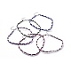 (Schmuckpartys im Fabrikverkauf) Geflochtene Halsketten aus Wildlederimitat NJEW-JN02505-1