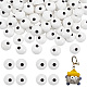 PandaHall Elite 100Pcs Craft Resin Doll Eyes Cabochons DIY-PH0010-29-1