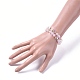 Two Loops Fashion Wrap Bracelets BJEW-JB04689-03-5