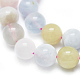 Fili di perle di natura morganite G-D0001-03-8mm-3