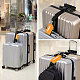 CHGCRAFT Silicone Luggage Tag AJEW-CA0004-11-5