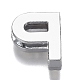 Alloy Letter Slide Charms RB-F034-01P-P-RS-2
