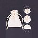 PandaHall 15 Color Burlap Bags with Drawstring Gift Bags Jewelry Pouch for Wedding Party ABAG-PH0002-07-4