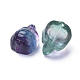 Carved Natural Fluorite Beads G-J387-39-2