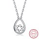 925 Sterling Silver Pendant Necklace NJEW-BB30305-1