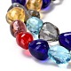 Handgemachte Murano Glas Perlen Stränge LAMP-I022-27D-3