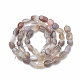 Natural Botswana Agate Beads Strands X-G-S331-8x10-010-2